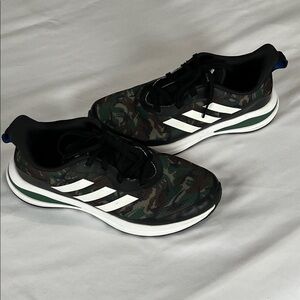 Adidas Camouflage FortaRun K Running Shoes